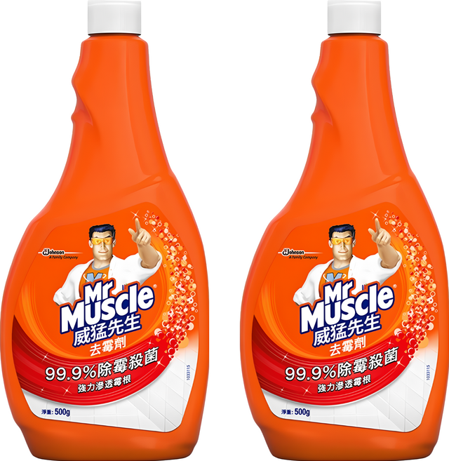 Mr Muscle 威猛先生 去霉劑 補充瓶, 500g, 2瓶