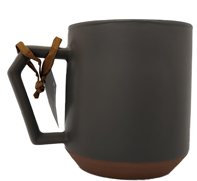 CHIPS mug. 日本 馬克杯 380ml, 霧灰色, 1個