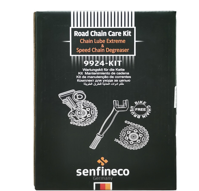 senfineco 鏈條保養組 9924A (500ml + 200ml) 自行車鏈條清潔潤滑套組, 500ml, 1組
