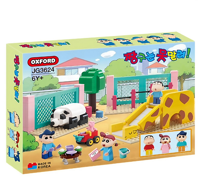 OXFORD 蠟筆小新 春日部公園, Multicolor, 1盒