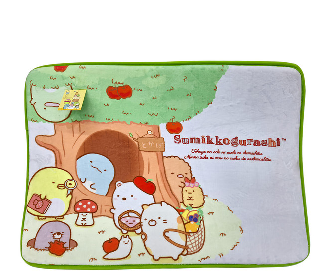 Sumikkogurashi 角落生物 角落小夥伴 地墊, 蘋果樹的聚會