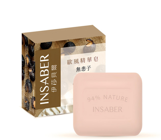 INSABER 伊莎貝爾 無患子歐風精華皂, 94g, 12個
