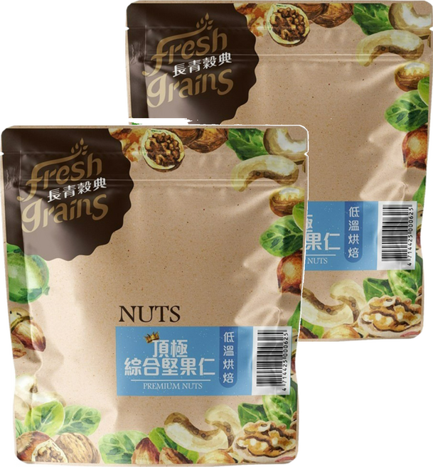 fresh grains 長青穀典 頂極綜合堅果仁, 280g, 2包