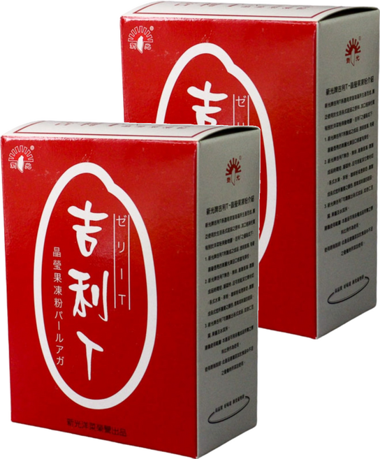新光洋菜 吉利T 果凍粉, 1kg, 2盒