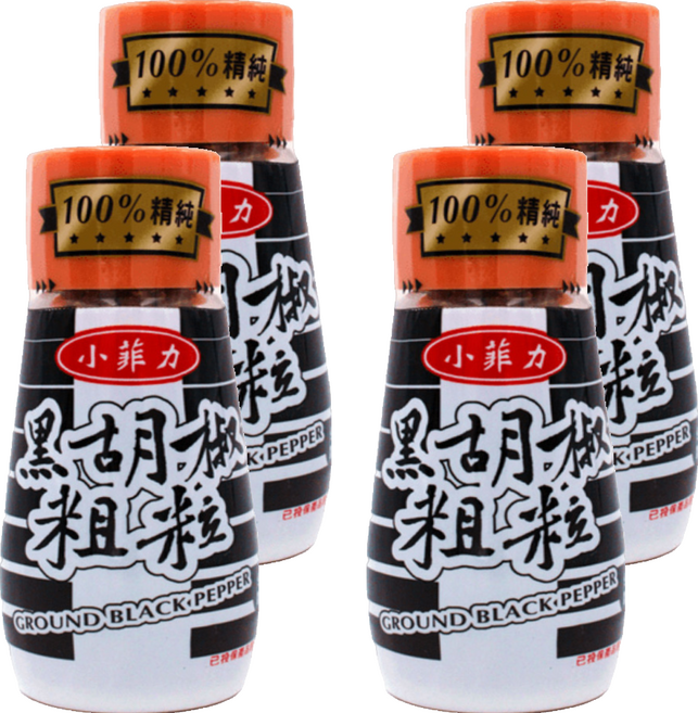 小菲力 粗黑胡椒粒, 30g, 4瓶