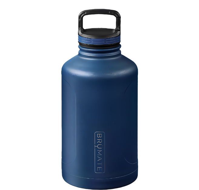 BRUMATE Growl'r 超大容量質感保溫保冰壺, 丈青藍, 1.89L, 1個