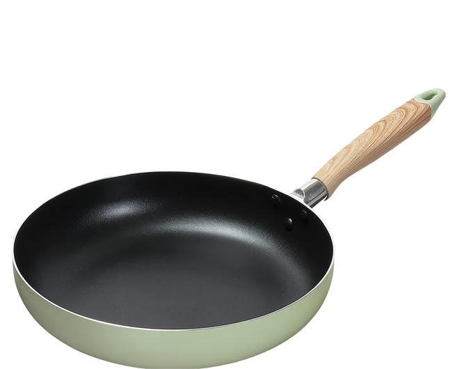 PEARL LIFE 珍珠金屬 日本珍珠金屬 NATURAL COOK PURE 平底深煎鍋 IH爐適用 48 x 28 x 10cm 森林綠 680g, 28cm, 1個