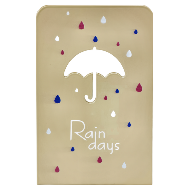Rain days 書立 米色 鐵製