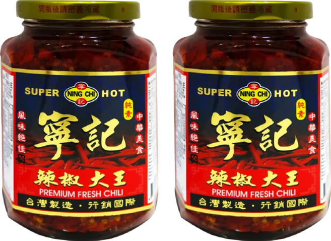 寧記 辣椒大王, 390g, 2罐