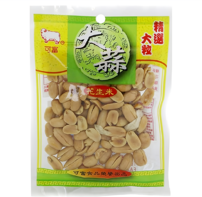 可富 大蒜花生米, 60g, 1包