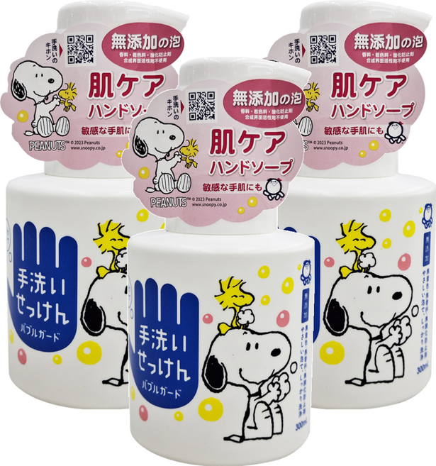 Shabon 健康潔手慕斯, 300ml, 3個
