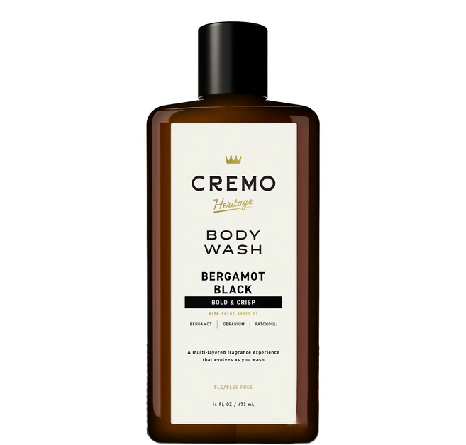 CREMO 沐浴露 黑色傳奇, 473ml, 1瓶