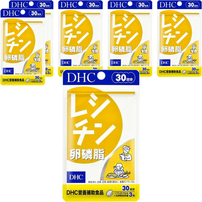 DHC 台灣公司貨 卵磷脂 30日份, 90顆, 415mg, 6包