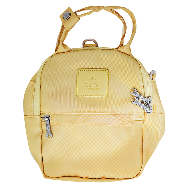RITE V3 兩用小後背包 莫蘭迪系列 肩背包長度68CM, 茉莉黃