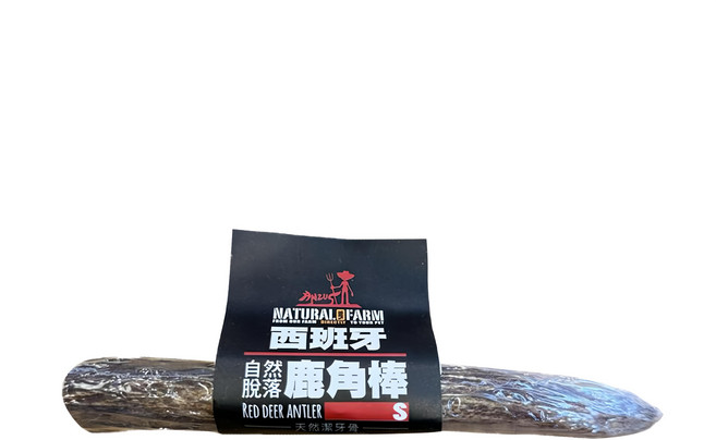 NATURAL FARM 自然牧場 天然潔牙骨 S, ⻄班牙鹿角棒, 20g, 1個