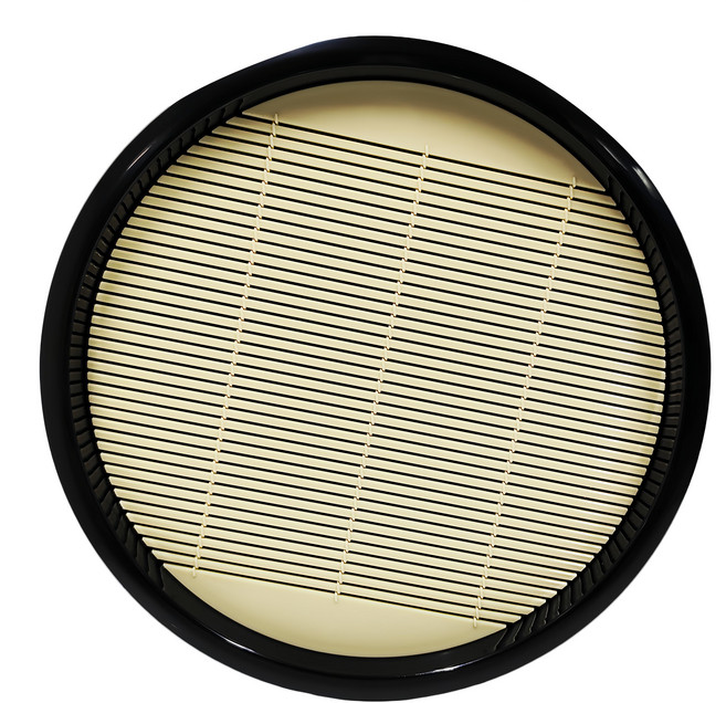 PEARL LIFE 珍珠金屬 Fumidokoro 系列 圓形涼麵盤 附PC篩網 HB-5801, 1個