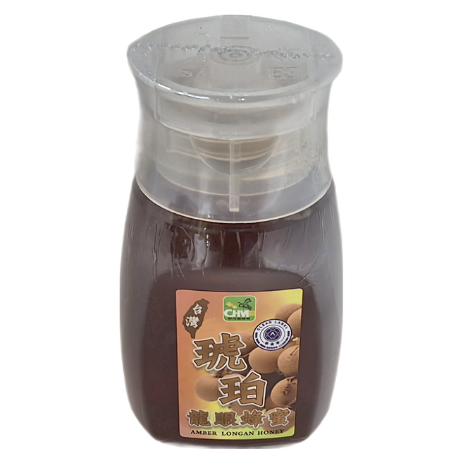 彩花蜜 琥珀龍眼蜂蜜, 350g, 3瓶