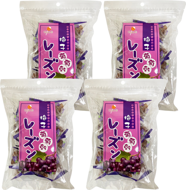 Chiao-E 巧益 梅子葡萄乾, 240g, 4袋