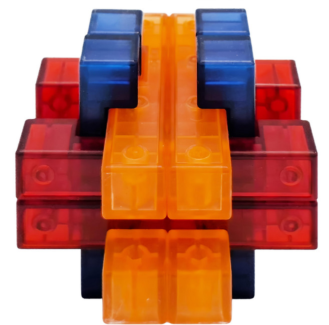 YouRPUZZLE 孔明鎖 籠中取物 檀香 12片 1組 L2749