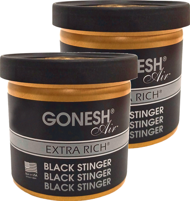 GONESH 芳香膠 78g, 2罐, 黑刺 black stinger