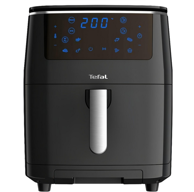 Tefal 特福 Easy Fry 蒸燒烤 三合一氣炸鍋, Black, FW201870