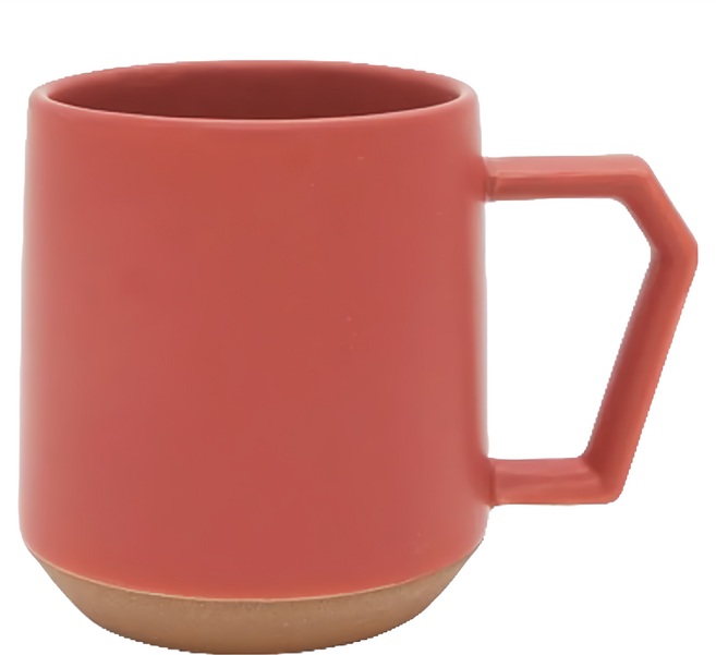 CHIPS mug. 美濃燒 馬克杯 日本製 380ml, 紅色, 1個