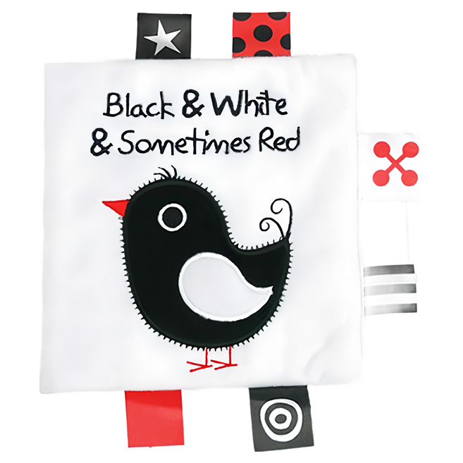 K's Kids 奇智奇思 布書 Black and White sometimes Red 黑白紅