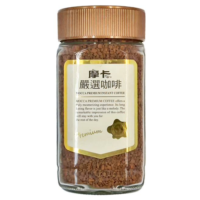 MOCCA 摩卡 嚴選咖啡, 顆粒狀, 156g, 1罐