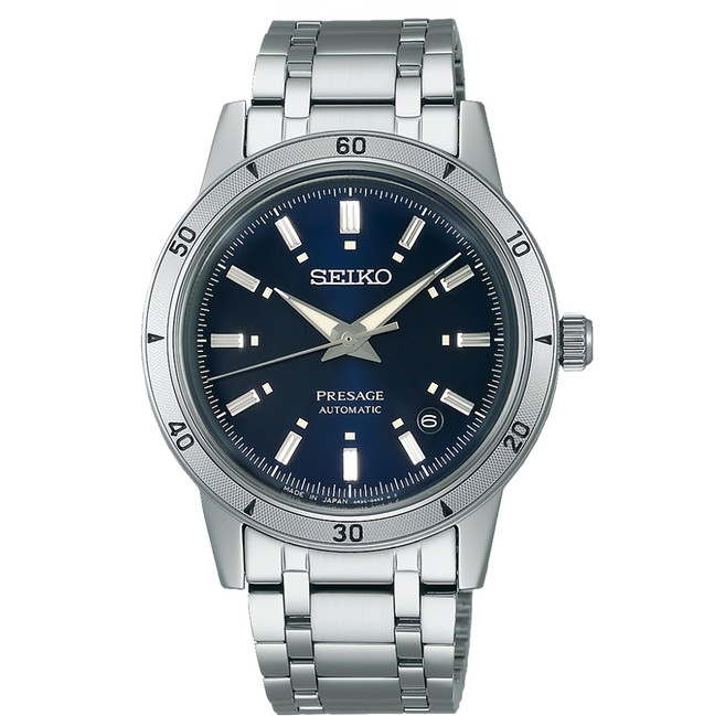 SEIKO 精工 PRESAGE Style 60s 深藍錶盤 自動錶