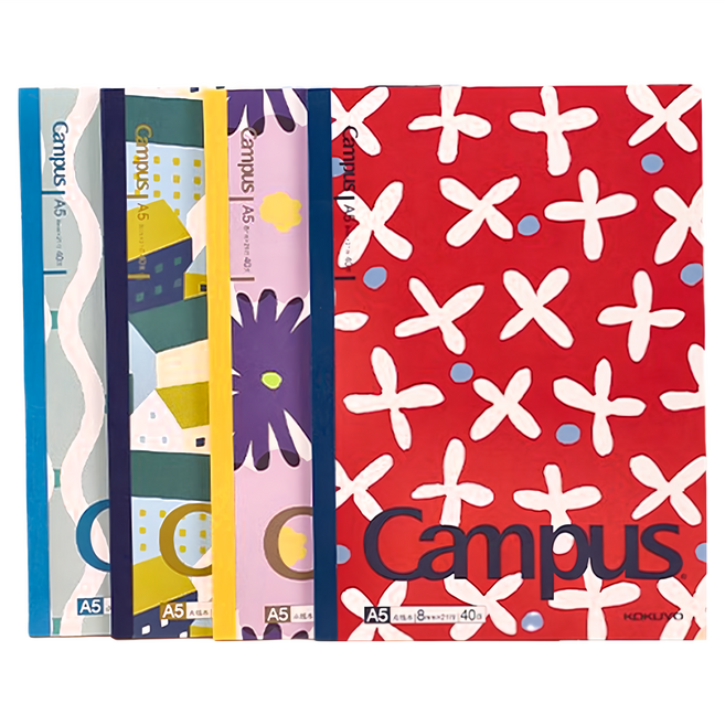 KOKUYO 國譽 Campus SOUSOUIII 點線筆記本 B5, 1本, 四款圖案