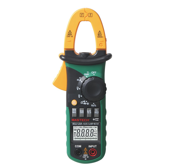 MASTECH 邁世 數字AC/DC鉗形表 MS2128A, 1個