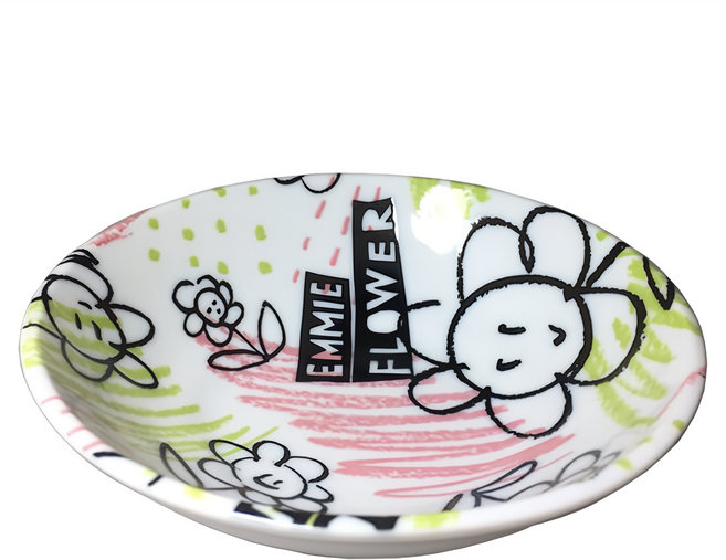新食器 5淺 日本製, 艾米花, 1個