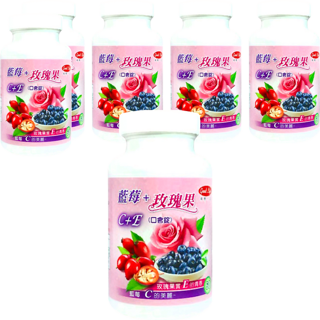 good Life 得意人生 青春美妍口含錠, 60顆, 6罐