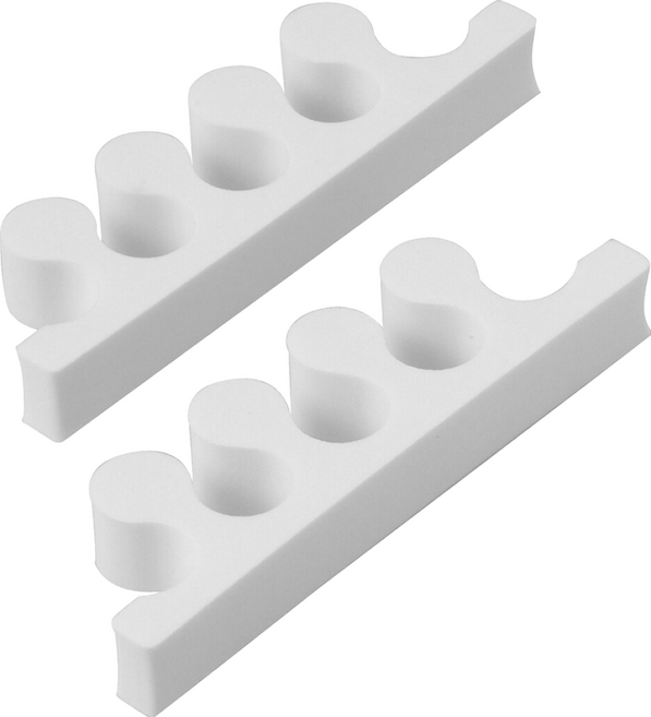 MUJI 無印良品 足指墊 白色, 2個