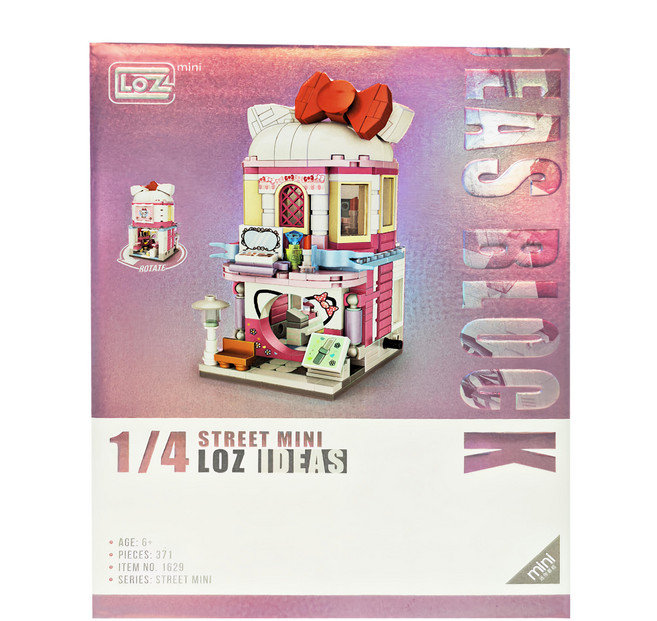 LoZ 積木玩具, 化妝品店, 1盒