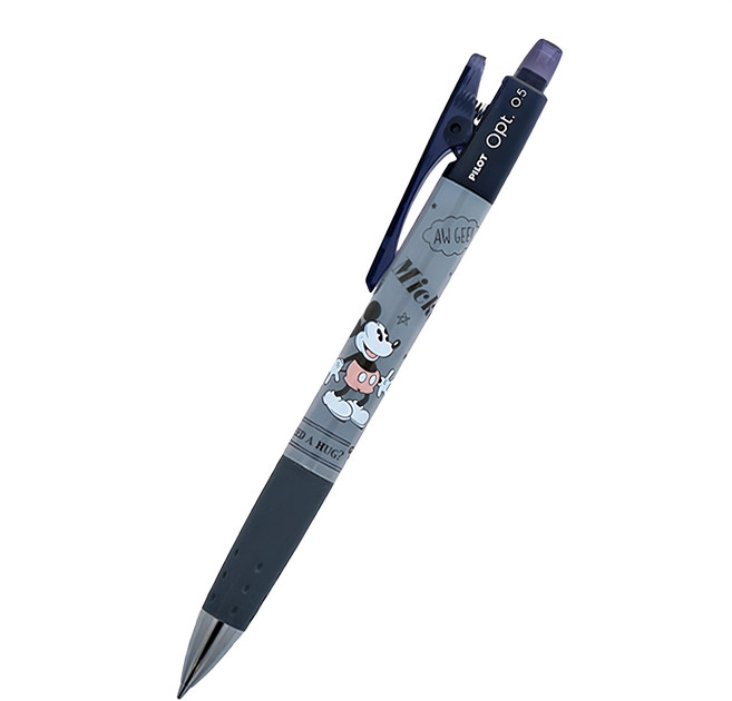 PILOT 百樂 Opt. 卡通自動鉛筆 黑色 米奇, 0.5mm, 1支