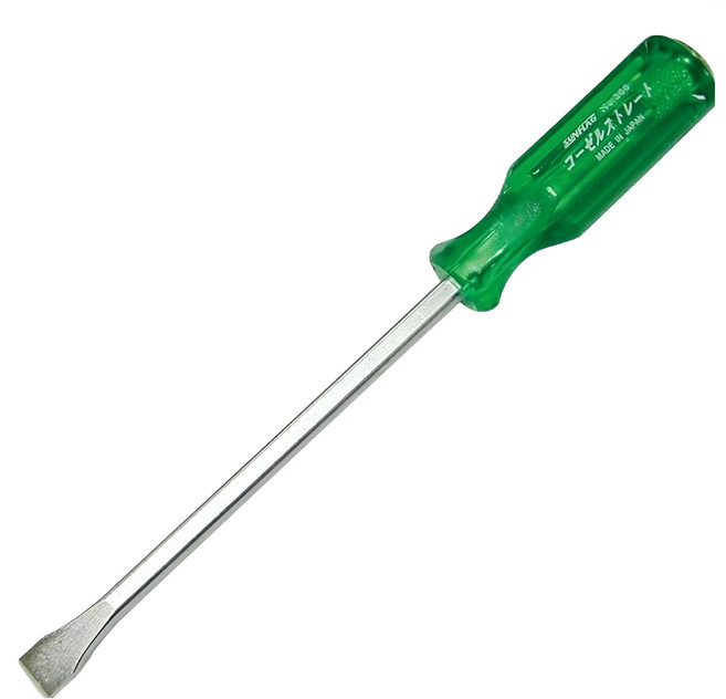 SUNFLAG 新龜 貫通撬鑿起子 直型 366 175mm 堅固耐用 適用於五金、維修、DIY, 1支