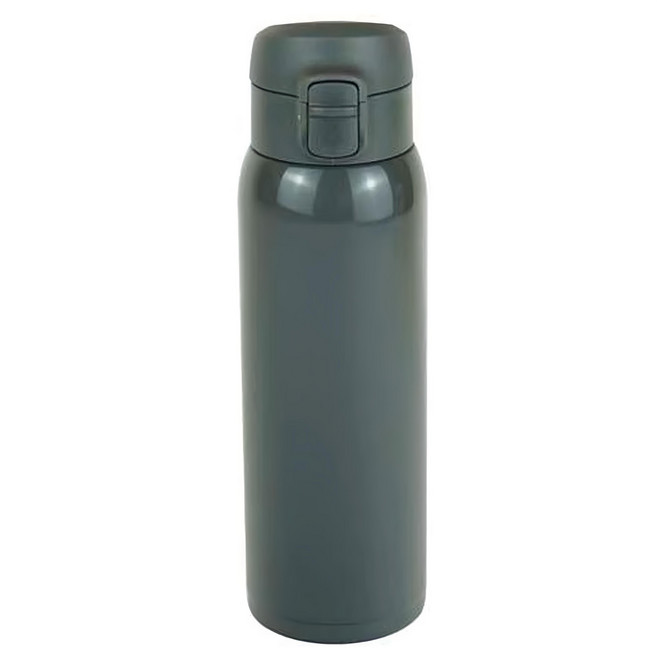 FREIZ 和平 水壺 灰色 500ml 保溫保冷 輕巧便攜 一鍵開啟, 1個