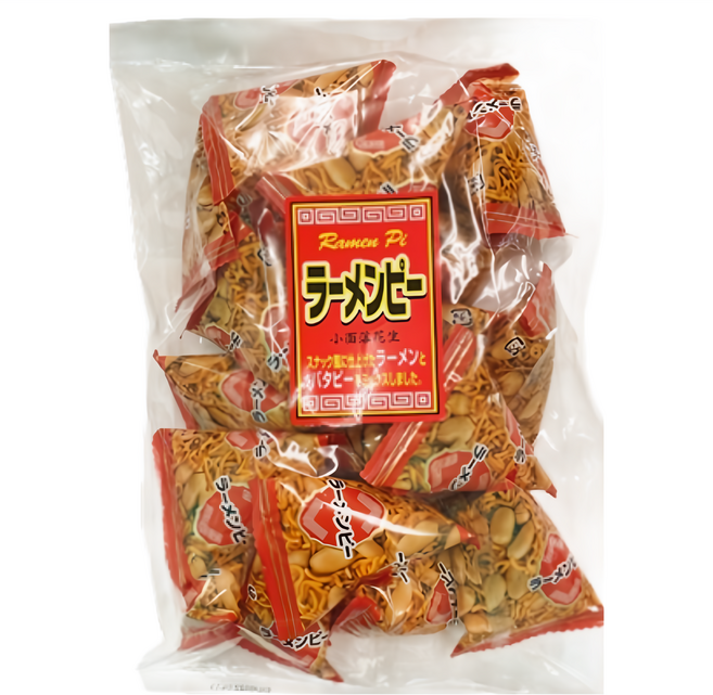 日本橫井 三角包花生點心麵, 288g, 1袋