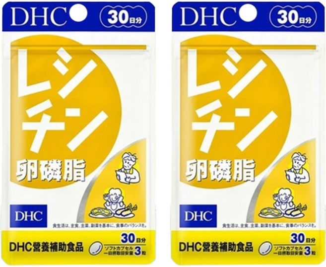 DHC 台灣公司貨 卵磷脂 30日份, 90顆, 415mg, 2包