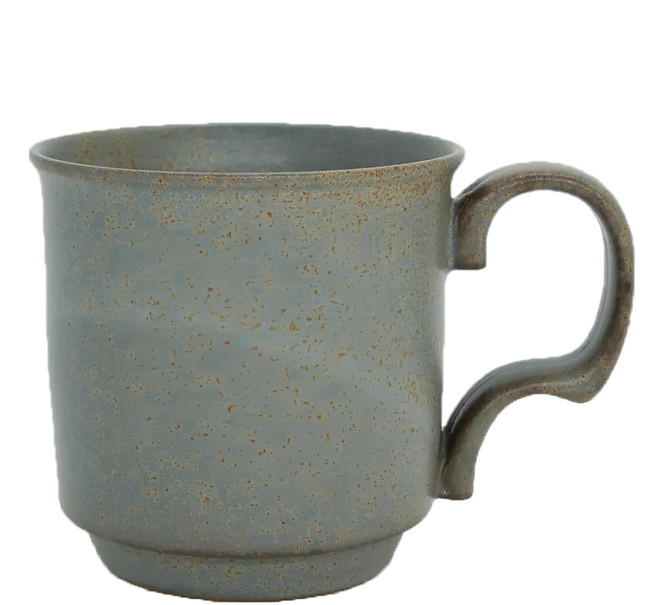 ANCIENT POTTERY 復古馬克杯 325ml, 綠色, 1個