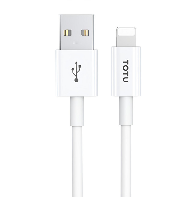 TOTU 拓途 Lightning iPhone 充電線 CB-1, 1m, 白色, 1條