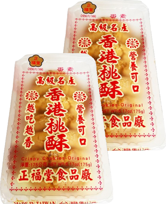 正福堂 桃酥, 175g, 2盒