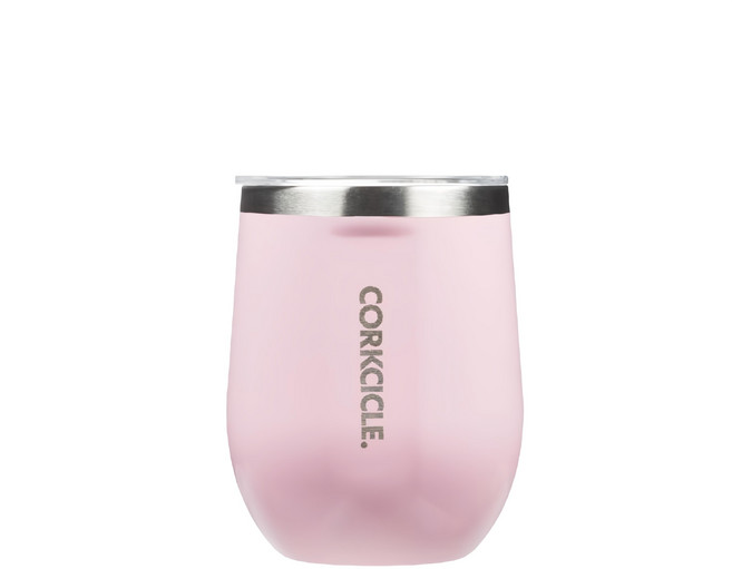 CORKCICLE. 酷仕客 三層真空啜飲杯, 玫瑰石英粉, 355ml, 1個