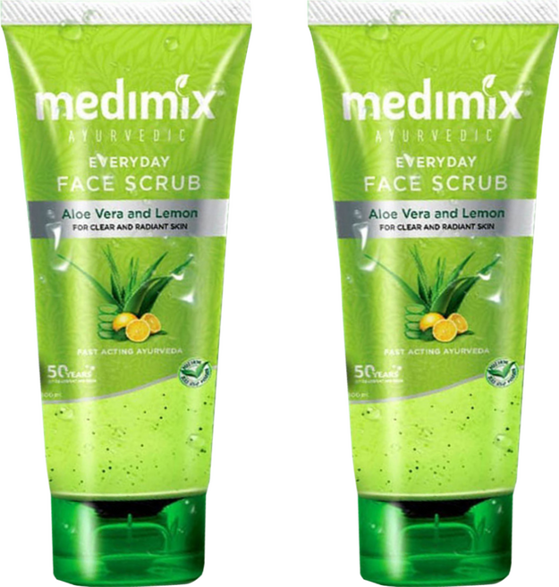 medimix 阿育吠陀潔顏凝露 青檸去角質, 150ml, 2條