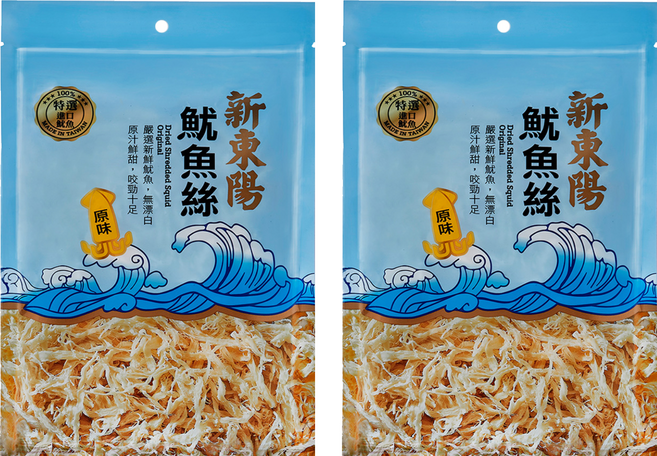 新東陽 魷魚絲 原味, 85g, 2包