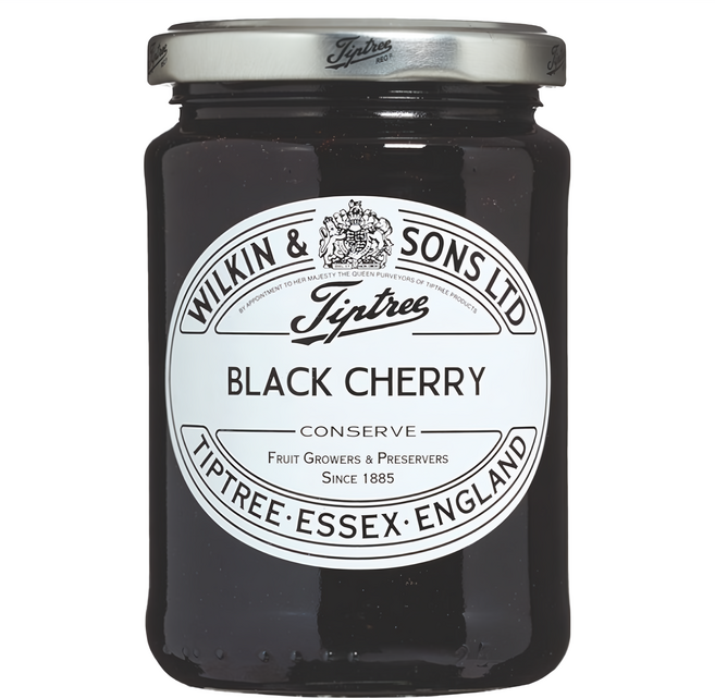 Tiptree 黑櫻桃果醬, 340g, 1罐