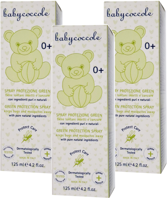 babycoccole 寶貝可可麗 草本驅蚊噴液, 125ml, 3個