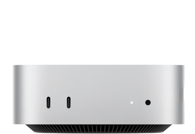 Apple Mac mini M4 10核心CPU/10核心GPU, 銀色, 16GB, 512GB, MAC OS, MU9E3TA/A