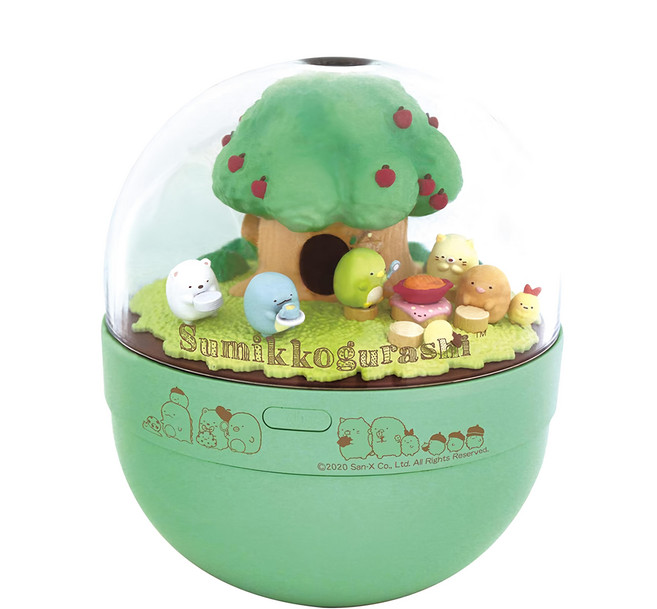 Sumikkogurashi 角落生物 360度圓球環景式加濕器, 不適用, 綠色
